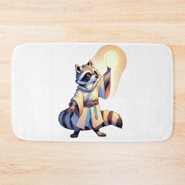 Item preview, Raccoon Sunwhisperer: Summoner of the Morning Light designed and sold by nikkolaus.
