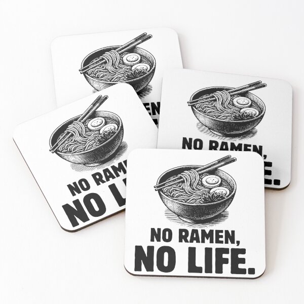 Item preview, No Ramen, No Life. designed and sold by PeelZinc.