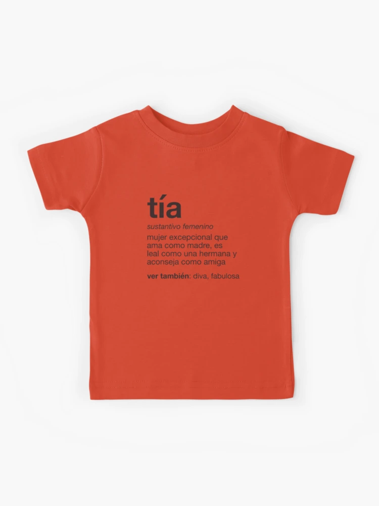 Titi Definition Spanish, Tia Spanish Shirt, Gifts Tia, Titi Clothing