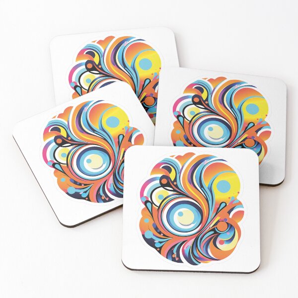 Item preview, Colorful Swirls: A Journey Through Abstract Art designed and sold by Ink-Kreativ.