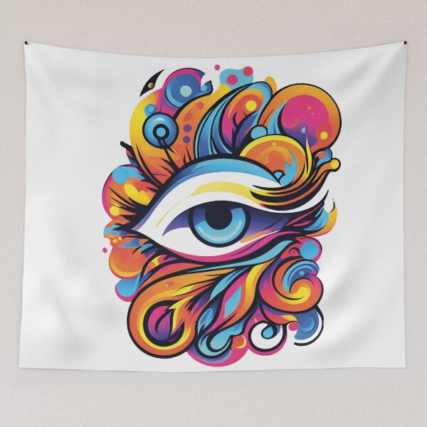 Item preview, Psychedelic Eye: Journey into Imagination designed and sold by Ink-Kreativ.