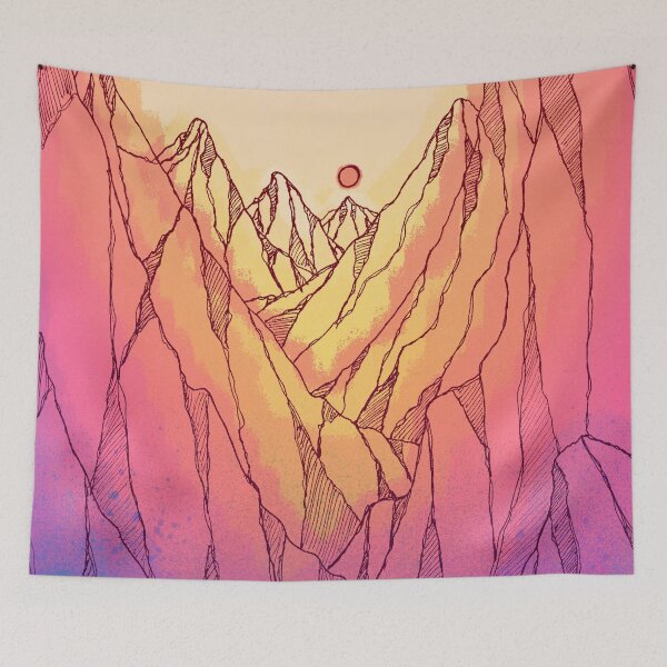 Item preview, A sunrise land designed and sold by Swadeillustrations.