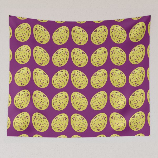 Item preview, Easter egg with math symbols pattern designed and sold by mariya-ivanova.