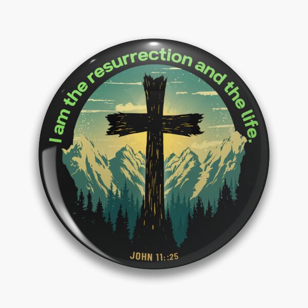 Item preview, John 11:25 Easter Special Edition designed and sold by beatriceJHS.