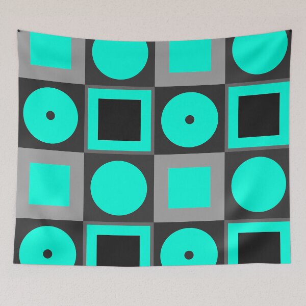 Item preview, retro 1970's style pattern designed and sold by pauloneill-art.