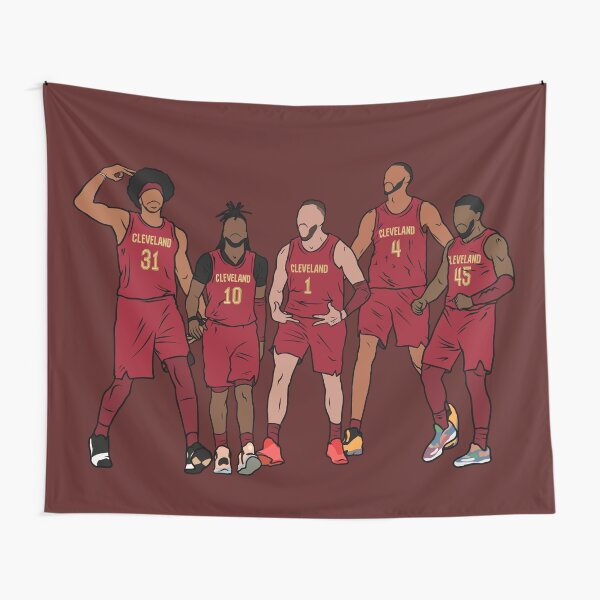 Vista previa del artículo con la obra «Fro, Garland, Strus, Mobley y Mitchell», diseñado y vendido por RatTrapTees.