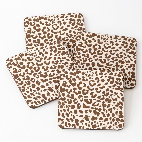 Item preview, Wild Leopard Print - Brown & Cream designed and sold by SilverPegasus.