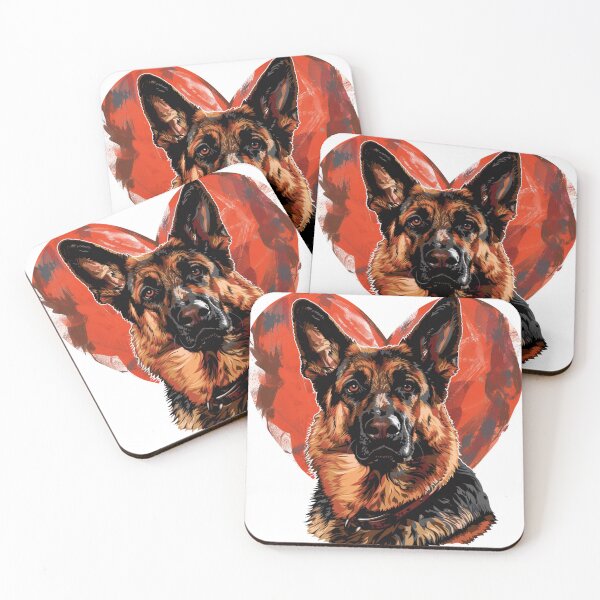 Item preview, German Shepherd - Companion's Love designed and sold by MedvedMagazine.