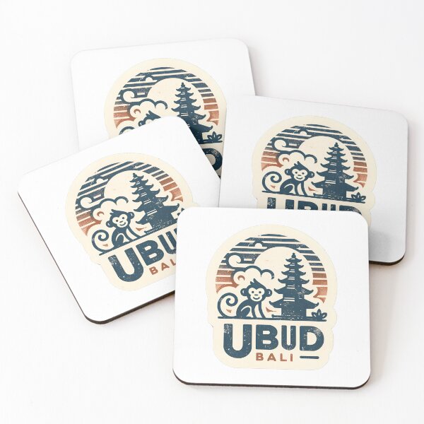 Item preview, Ubud Bali Indonesia Monkey Vintage designed and sold by LoveLabDesign.