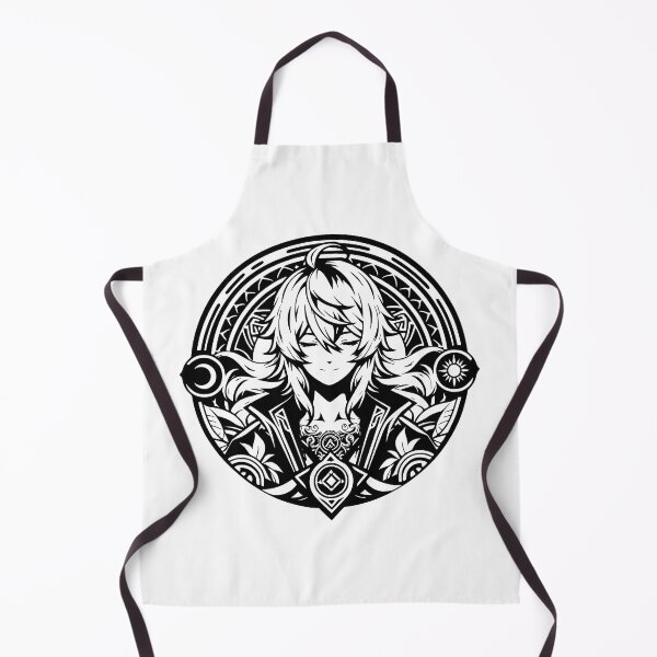 Item preview, Black and White Anime Girl designed and sold by Alahchin Art.