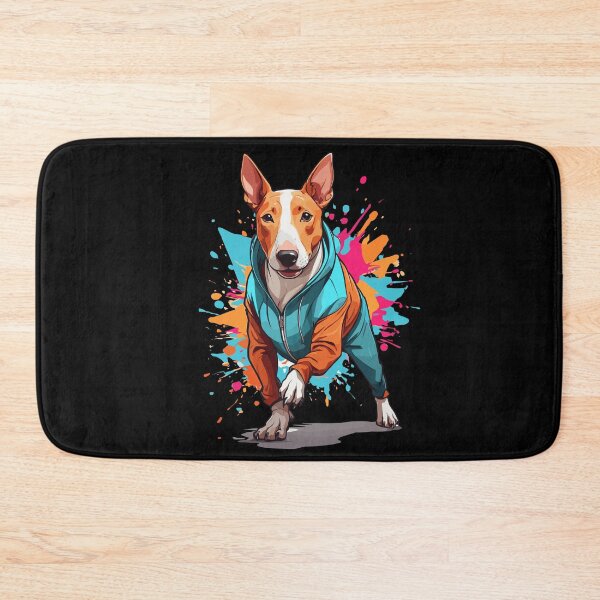 Item preview, Bull Terrier Streetwear Jogging Aesthetic Style designed and sold by LuminOrb.