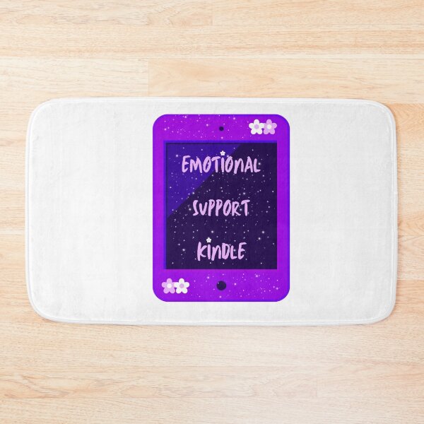 Item preview, Emotional Support Kindle Pink And Purple designed and sold by MadeByJadex.