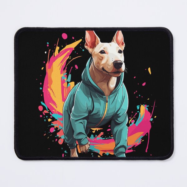 Item preview, Bull Terrier Streetwear Jogging Aesthetic Style designed and sold by LuminOrb.