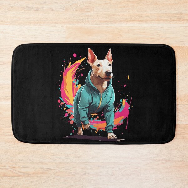 Item preview, Bull Terrier Streetwear Jogging Aesthetic Style designed and sold by LuminOrb.