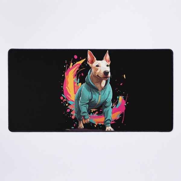 Item preview, Bull Terrier Streetwear Jogging Aesthetic Style designed and sold by LuminOrb.