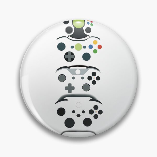 Item preview, Xbox's Controllers History designed and sold by Shamaloka.