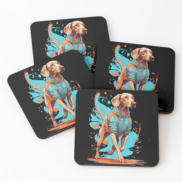 Item preview, Weimaraner Streetwear Jogging Aesthetic Fitness designed and sold by LuminOrb.