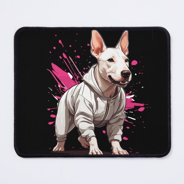Item preview, Bull Terrier Streetwear Jogging Aesthetic Fitness designed and sold by LuminOrb.