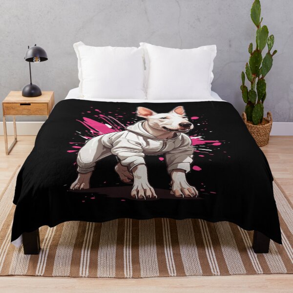 Item preview, Bull Terrier Streetwear Jogging Aesthetic Fitness designed and sold by LuminOrb.