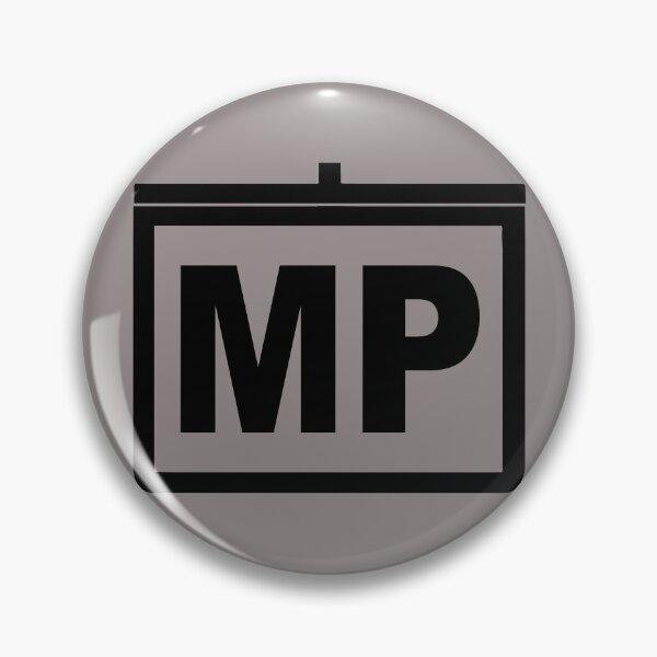 Item preview, MP; Military Police; Tactical Sign; designed and sold by StickerApe.
