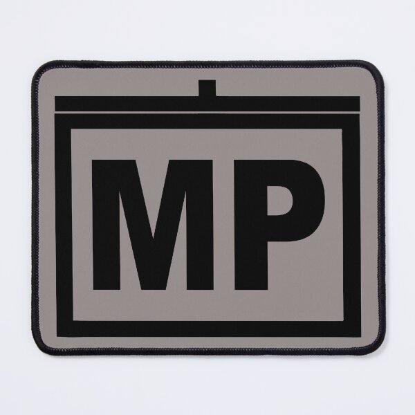 Item preview, MP; Military Police; Tactical Sign; designed and sold by StickerApe.