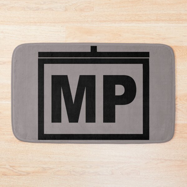 Item preview, MP; Military Police; Tactical Sign; designed and sold by StickerApe.