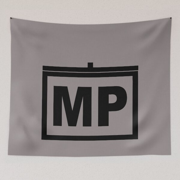 Item preview, MP; Military Police; Tactical Sign; designed and sold by StickerApe.