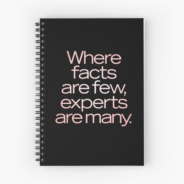 Item preview, Where facts are few, experts are many. v.2 designed and sold by x1brett.