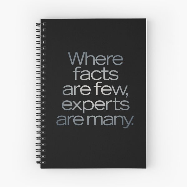 Item preview, Where facts are few, experts are many. v.4 designed and sold by x1brett.