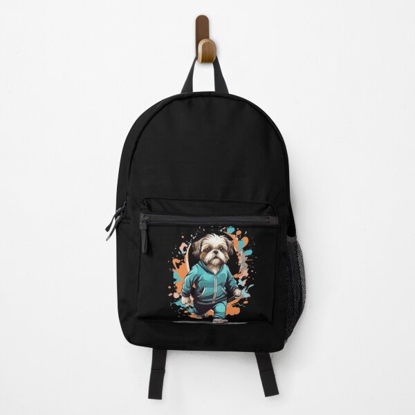 Item preview, Shih Tzu dog streetwear jogging aesthetic designed and sold by LuminOrb.