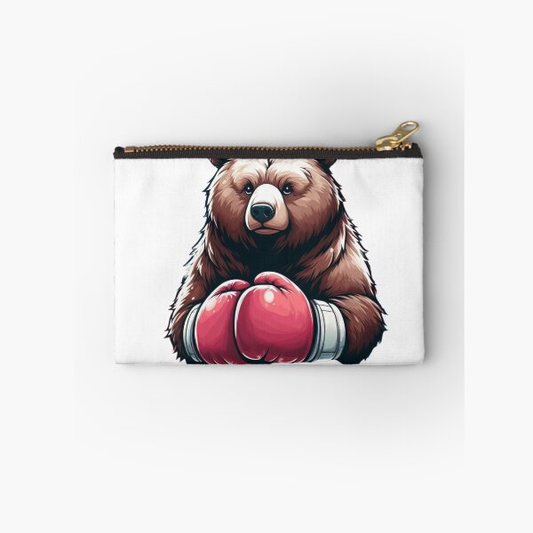 Item preview, Red Gloves Boxing Bear designed and sold by Martial-Art-23.