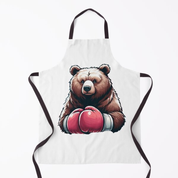 Item preview, Red Gloves Boxing Bear designed and sold by Martial-Art-23.