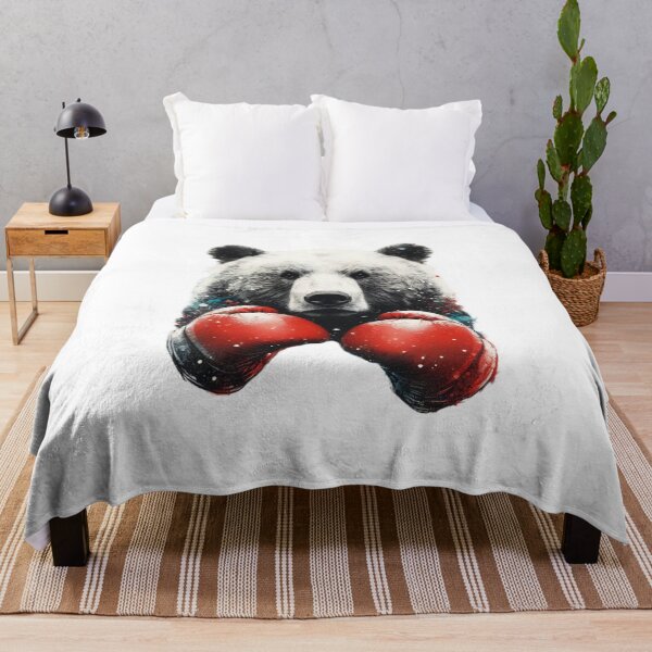 Item preview, Red Gloves Boxing Bear designed and sold by Martial-Art-23.