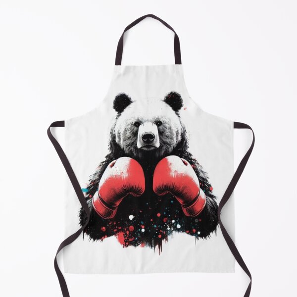 Item preview, Red Gloves Boxing Panda Bear designed and sold by Martial-Art-23.