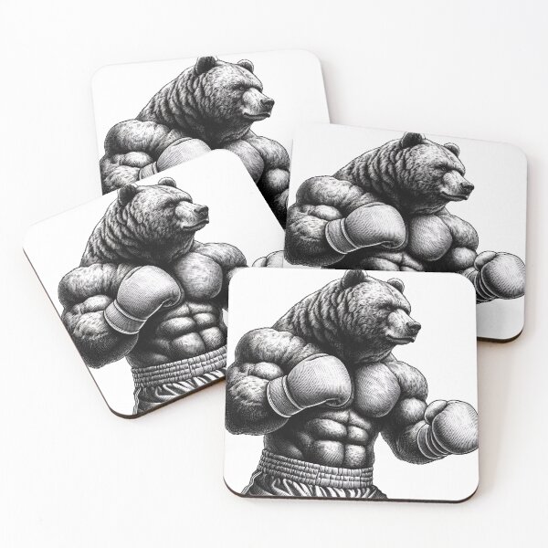 Item preview, Boxing Bear Classic Style Combat  designed and sold by Martial-Art-23.