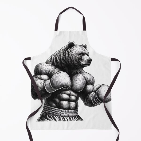 Item preview, Boxing Bear Classic Style Combat designed and sold by Martial-Art-23.