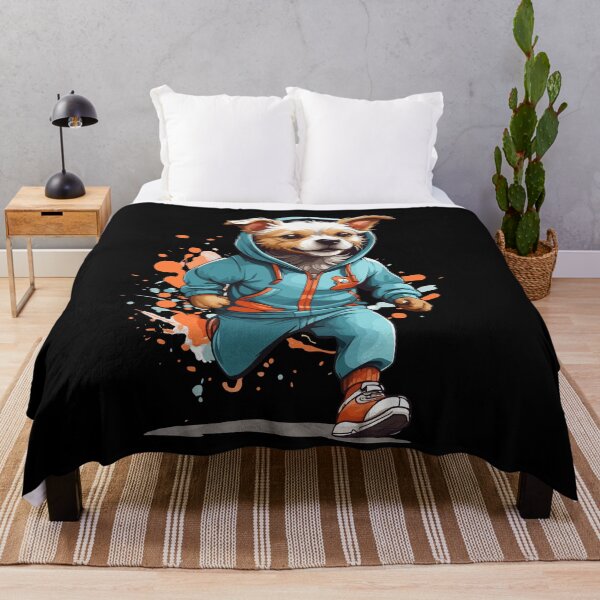 Item preview, Dog Streetwear Jogging Aesthetic Fitness Style designed and sold by LuminOrb.
