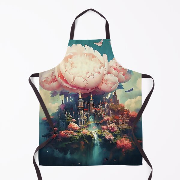 Item preview, Peonies Kingdom Aloft - Floating Floral Fantasy designed and sold by Dreamsinpastel.