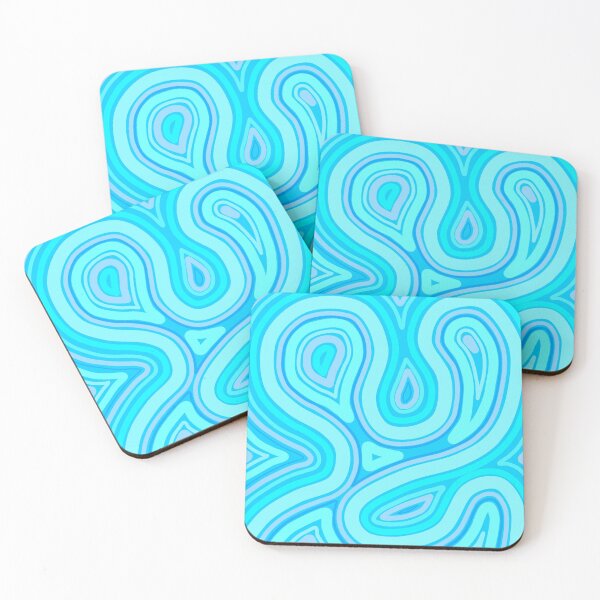 Item preview, Blue purple twists designed and sold by CreaTwinkles.