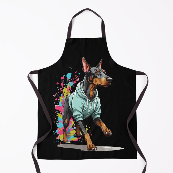 Item preview, Doberman dog streetwear aesthetic fitness designed and sold by LuminOrb.
