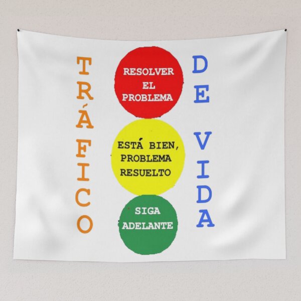 Item preview, Diseño de tráfico de vida español designed and sold by 3triadstore.