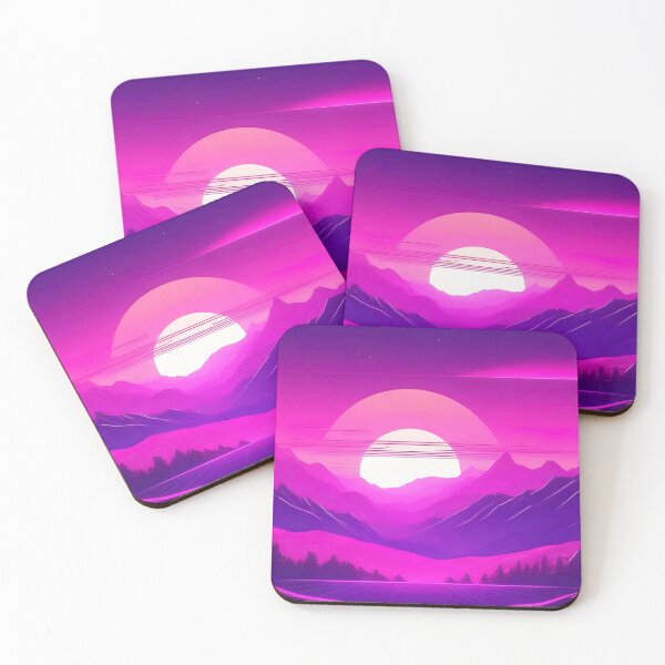 Item preview, Pink and purple sunset designed and sold by ShopMaxiDesigns.