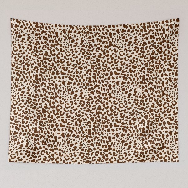 Item preview, Wild Leopard Print - Brown & Cream designed and sold by SilverPegasus.