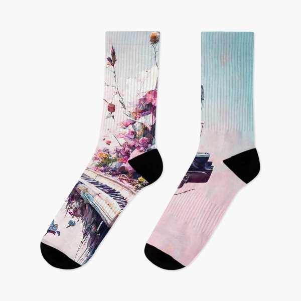 Item preview, Aerial Sonata - Piano Amidst Flowers and Birds designed and sold by Dreamsinpastel.