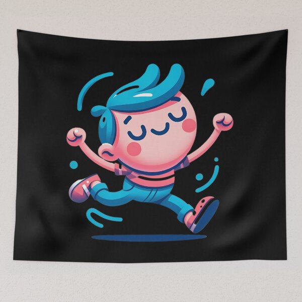 Item preview, Running Joyful Toon designed and sold by M-ormin.