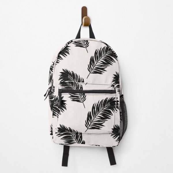 Item preview, Tropical Palm Leaves Black White designed and sold by NdesignTrend.