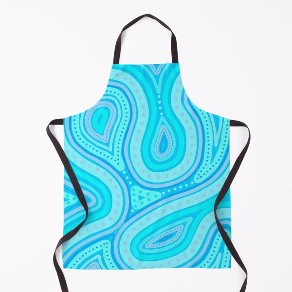 Item preview, Blue purple twists with dots designed and sold by CreaTwinkles.