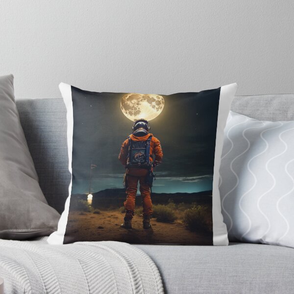 Item preview, The astronaut looking to a moon  designed and sold by Ezzeldein212.