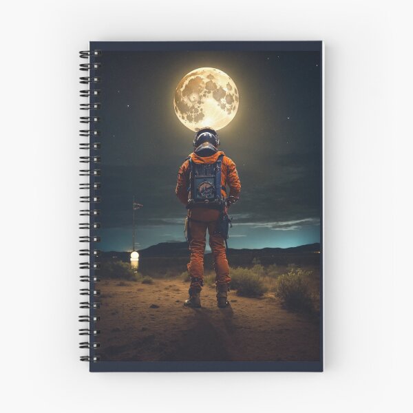 Item preview, The astronaut looking to a moon  designed and sold by Ezzeldein212.