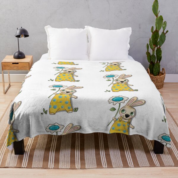 Item preview, Cute Rabbit, Whimsical Art, Funny Rabbit, Cute Bunny, designed and sold by SaSzArt.